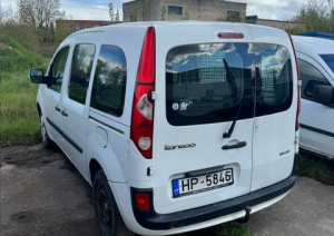 Kustamās mantas - automašīnas Renault Kangoo ar valsts reģistrācijas numuru HP5846 otrā atsavināšanas izsole