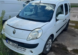 Kustamās mantas - automašīnas Renault Kangoo ar valsts reģistrācijas numuru HP5846 otrā atsavināšanas izsole