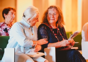 Dzintara Soduma balvas pasniegšana Astrīdai Kairišai. 19.08.2023.