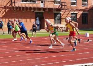 Aivaram Puriņam K65+ grupā zelta medaļa diska mešanā (27,96 m), sudraba medaļa 100 m sprintā (14,52 sek.) un bronzas medaļa šķēpa mešanā (27,98 m).