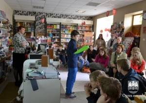 Tikšanās ar Natāliju Ketneri grāmatnīcā "Auseklis"