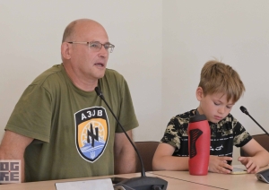 Ogres novada pašvaldībā viesojas Marjampoles aizstāvju atraitnes un bērni