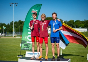 Ogres novada sportisti Baltijas čempionātā finišē ar rekordu un medaļām