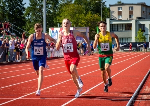 Ogres novada sportisti Baltijas čempionātā finišē ar rekordu un medaļām