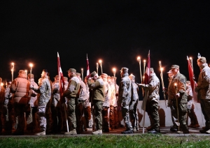 Lāčplēša dienā ogrēnieši godina savas tautas varoņus un Ukrainas aizstāvjus