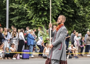 Dziesmu svētku gājiens. Ogres novads. Foto: Voldemārs Stāvusis