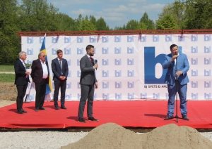 Jaunas rūpnīcas būvniecības sākums Elkšņos jeb Pirmās lāpstas svētki. 12.05.2023,