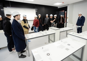 Lielvārdes florbola komandas pieņemšana Ogrē. 27.04.2023.