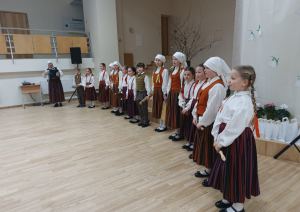 Piedaugavas novada un Vidzemes piejūras folkloras kopu reģionālā sarīkojuma Lielvārdes pamatskolā