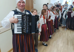 Piedaugavas novada un Vidzemes piejūras folkloras kopu reģionālā sarīkojuma Lielvārdes pamatskolā