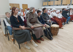 Piedaugavas novada un Vidzemes piejūras folkloras kopu reģionālā sarīkojuma Lielvārdes pamatskolā