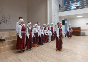 Piedaugavas novada un Vidzemes piejūras folkloras kopu reģionālā sarīkojuma Lielvārdes pamatskolā