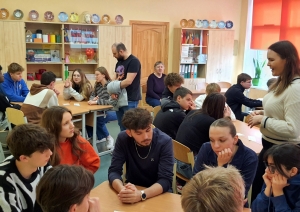 Francijas jaunieši viesojas Madlienā Erasmus+ programmas ietvaros