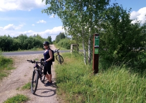 Projekts Greenways - riteņbraucēja