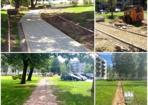 Novadā turpinās infrastruktūras sakārtošanas darbi