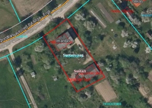 Nekustamais īpašums “Imantas”- 3, Suntažu pagasts, Ogres novads novads aerokarte 01.2024.