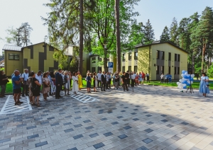 Atklāta sociālo pakalpojumu ēka Ogrē