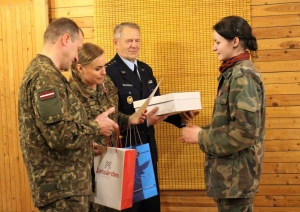 Lāčplēša spēka mantinieki satiekas Andreja Pumpura Lielvārdes muzejā