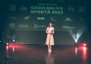 Gada balvas sportā 2023 ieguvējs: GADA JAUNĀ SPORTISTE – Indra Mackeviča (Vieglatlētika) 16.02.2024