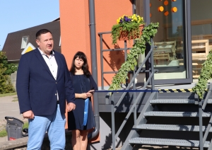 Specializēto darbnīcu atklāšana Jumpravā E. Helmanis 09.06.2023.