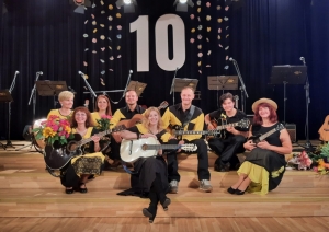 Aizvadīts Ķeguma ģitārspēles studijas 10 gadu jubilejas koncerts
