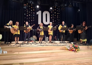 Aizvadīts Ķeguma ģitārspēles studijas 10 gadu jubilejas koncerts