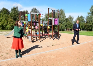 Ķeipenes bērnu laukuma atklāšana