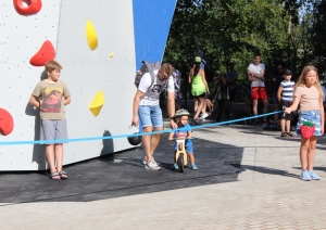 Klinšu kāpšanas sienas atklāšana 20.08.2022.