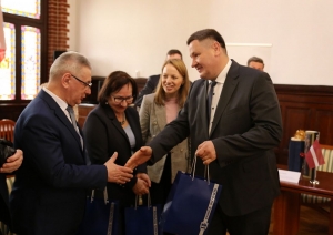 Sadarbības līgums ar Lemborkas pašvaldību 