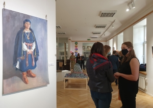 Mākslas skolas absolventu izstādes atklāšana