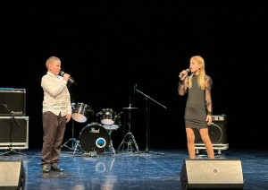 Mazo mūzikas kolektīvu konkursa dalībnieki - duets