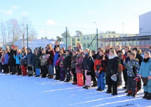 Ikšķilē sākusies mazskautu un guntiņu ziemas nometne “Tuk, tuk, kas tur?”