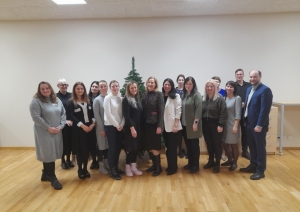 Ogres novada Sociālajā dienesta viesojās sadarbības partneri no Valsts probācijas dienesta