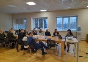 Ogres novada Sociālajā dienesta viesojās sadarbības partneri no Valsts probācijas dienesta