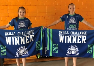 Nometne "Basketbola prieks" - uzvarētājas