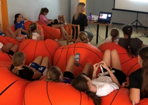 Nometne "Basketbola prieks" - lekcija