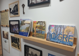 Ogres Centrālā bibliotēka, izstāde “Ogre grāmatās un fotogrāfijās”