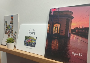 Ogres Centrālā bibliotēka, izstāde “Ogre grāmatās un fotogrāfijās”