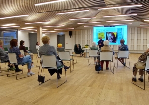 Laima Kota Ogres Centrālajā bibliotēkā