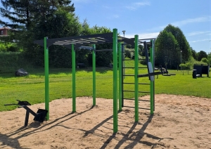 Ogres Vecupes pludmalē veikti labiekārtošanas darbi
