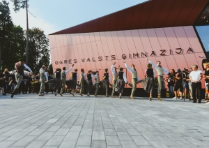 Ogres Valsts ģimnāzijas un arēnas atklāšana 18.08.2023.