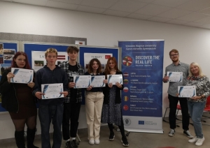 Ogres Valsts ģimnāzijas skolēni un skolotāji turpina savu Erasmus+ projektu maratonu