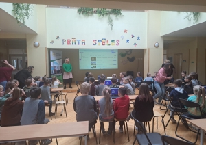 Prāta spēles bērniem Ogresgala pamatskolā