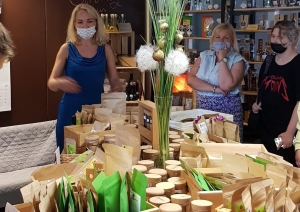 Projekta "Pumpurs" nodarbības Jaunogres vidusskolā
