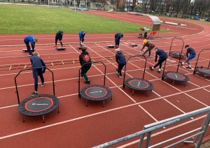 Projekta "Ar sirdi sportā II" nodarbības