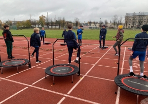 Projekta "Ar sirdi sportā II" nodarbības