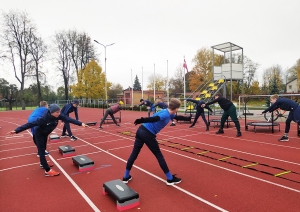 Projekta "Ar sirdi sportā II" nodarbības