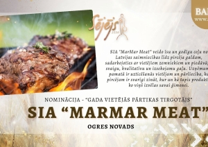 Konkursa "Sējējs 2026" nominants SIA "MARMAR MEAT"