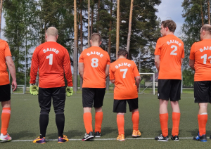 Ogres novada Sociālā dienesta Dienas centra “Saime” futbola komanda mini futbola turnīrā izcīnījusi 3. vietu! “Seni Cup 2025” ir starptautisks mini futbola turnīrs cilvēkiem ar īpašām vajadzībām, kurš noritēja jau 19 gadus pēc kārtas