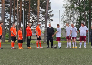 Ogres novada Sociālā dienesta Dienas centra “Saime” futbola komanda mini futbola turnīrā izcīnījusi 3. vietu! “Seni Cup 2025” ir starptautisks mini futbola turnīrs cilvēkiem ar īpašām vajadzībām, kurš noritēja jau 19 gadus pēc kārtas